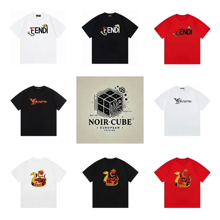 Fendi/Evisu/LV T-shirt