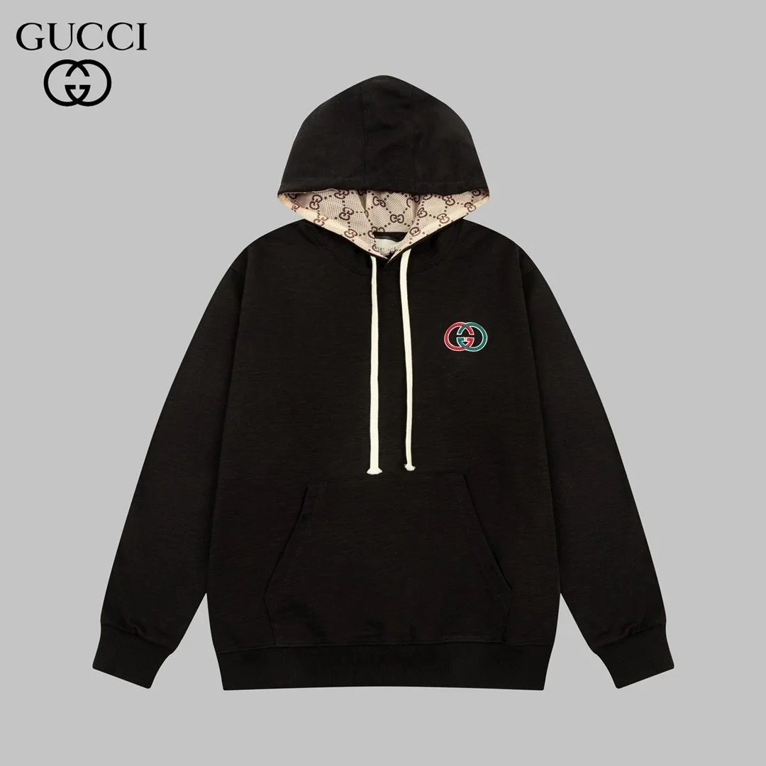 Gucci crew neck hooded sweatshirt