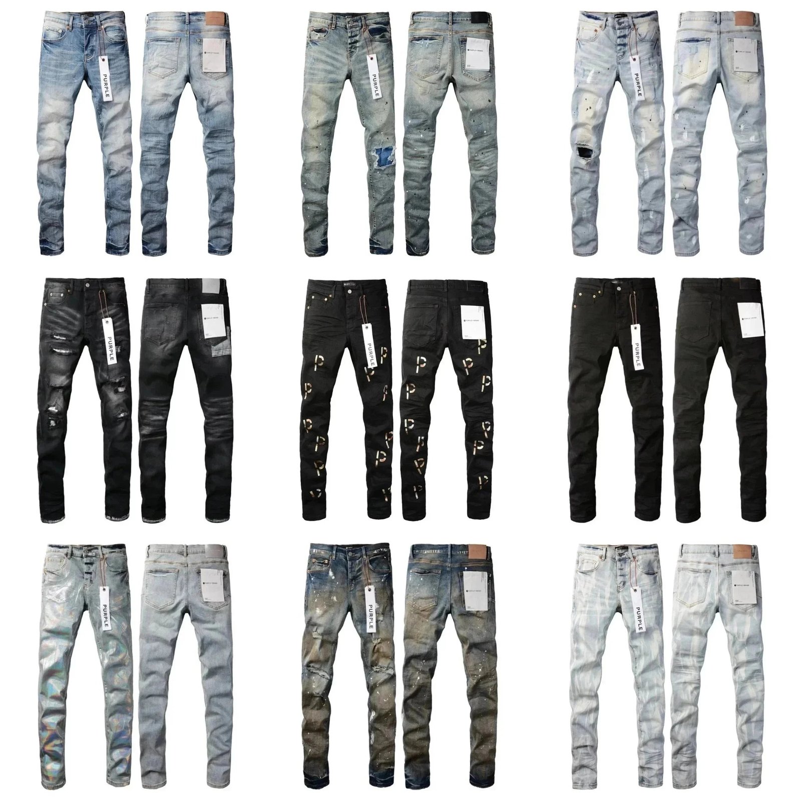 Purple Jeans （40 Style