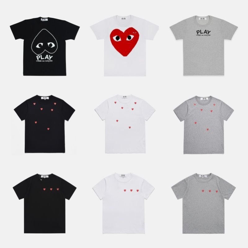 CDG PLAY T-SHIRTS