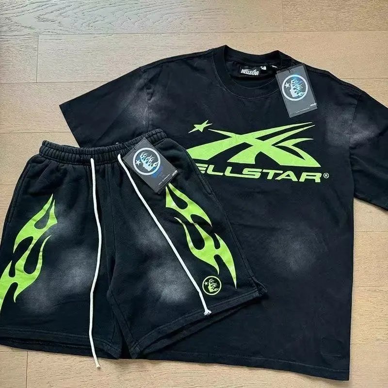 Hell Star setT-shirtshorts