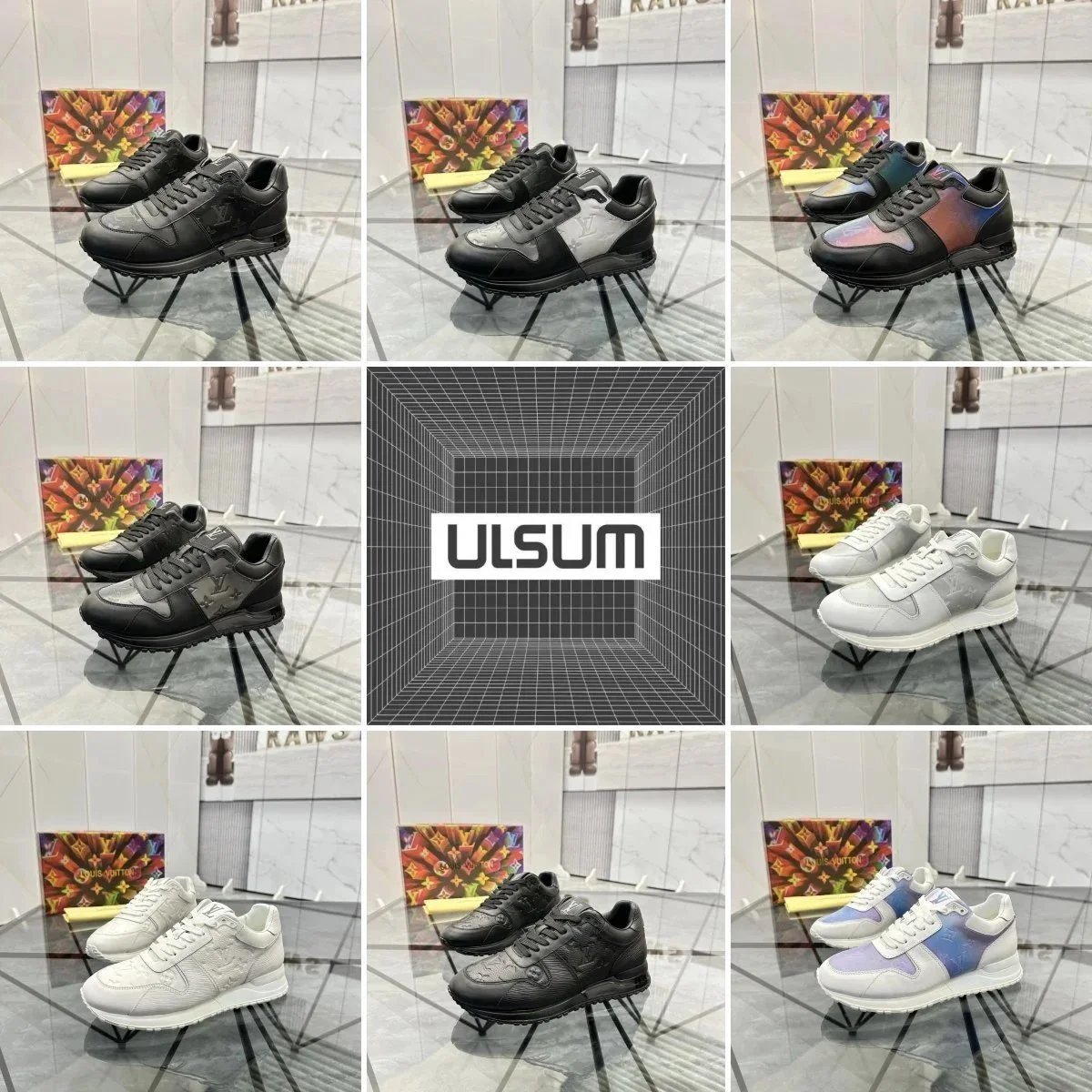 Louis Vuitton Run Away Discoloration Shoes（40 styles