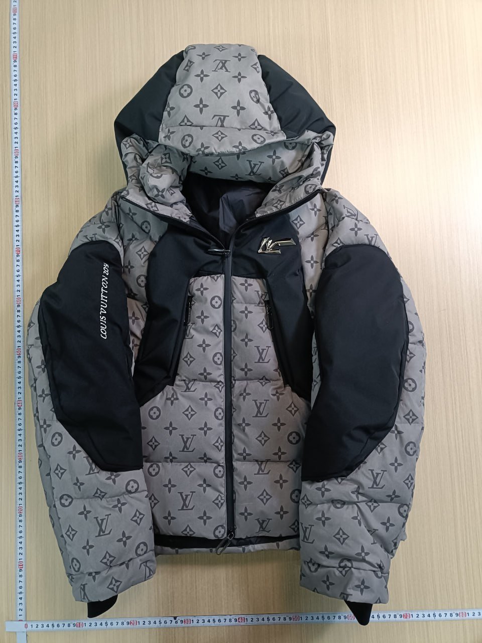 Louis Vuitton Monogram Down Jacket, Dior Oblique Puffer Vest, Ralph Lauren Black Puffer Jacket