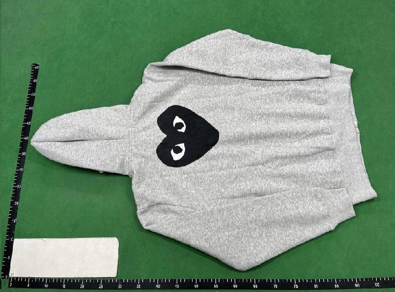 Comme des Garçons Play Hoodie [Multiple Designs Including Heart & Eye Motifs, Black & Cream Colors]