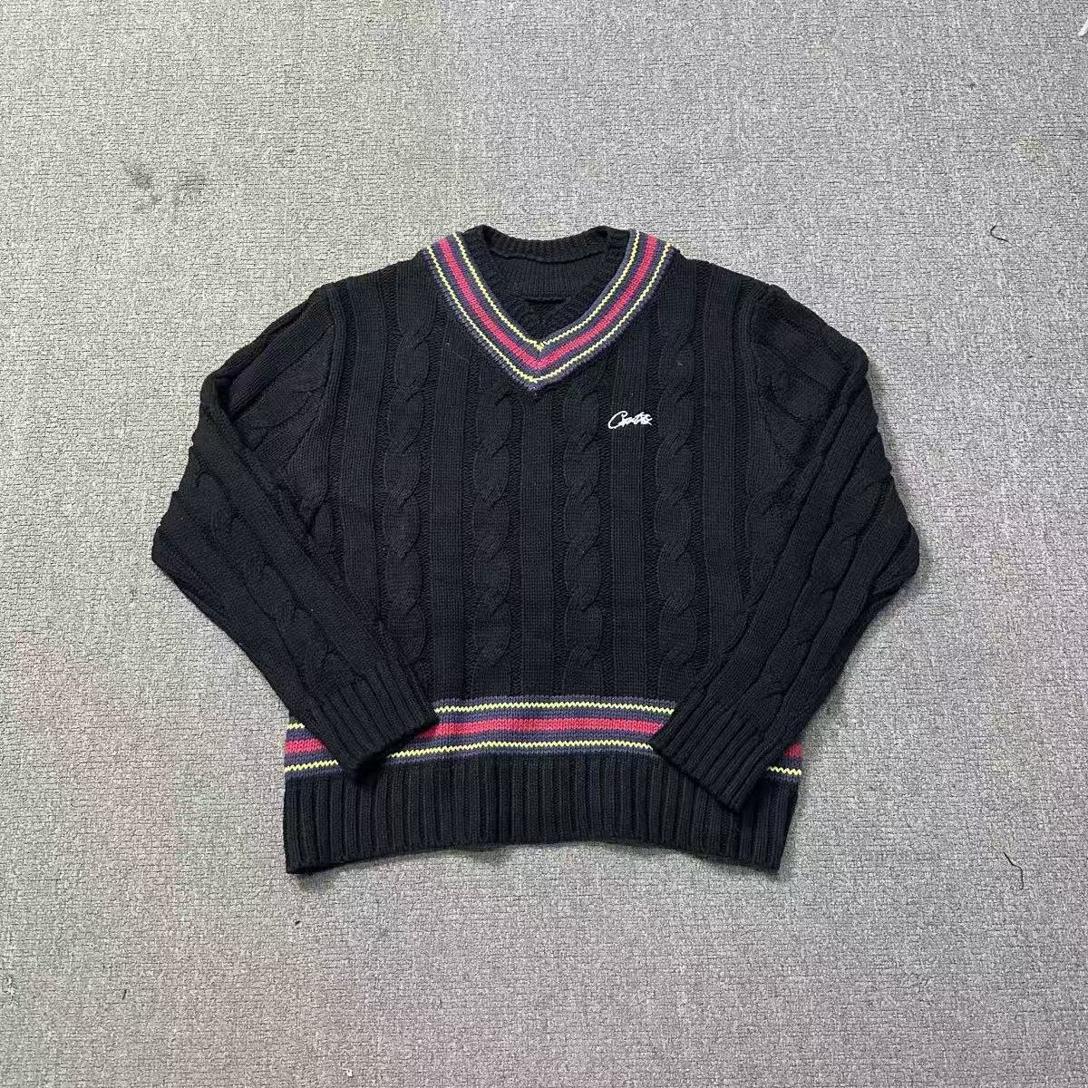 Corteiz Sweater Collection [9 Styles: Zip-Up, V-Neck, Camo Vest, Track Jackets]