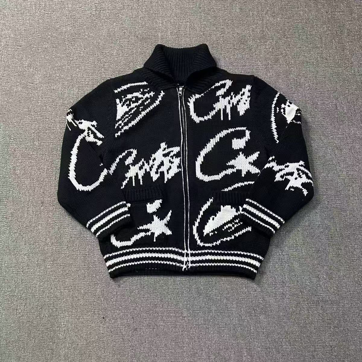 Corteiz Sweater Collection [9 Styles: Zip-Up, V-Neck, Camo Vest, Track Jackets]
