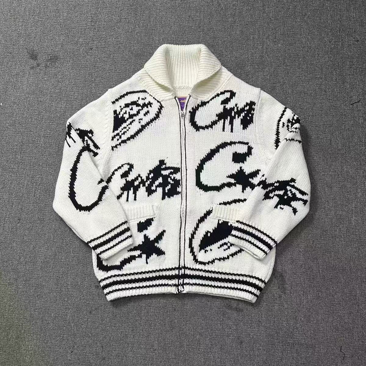 Corteiz Sweater Collection [9 Styles: Zip-Up, V-Neck, Camo Vest, Track Jackets]