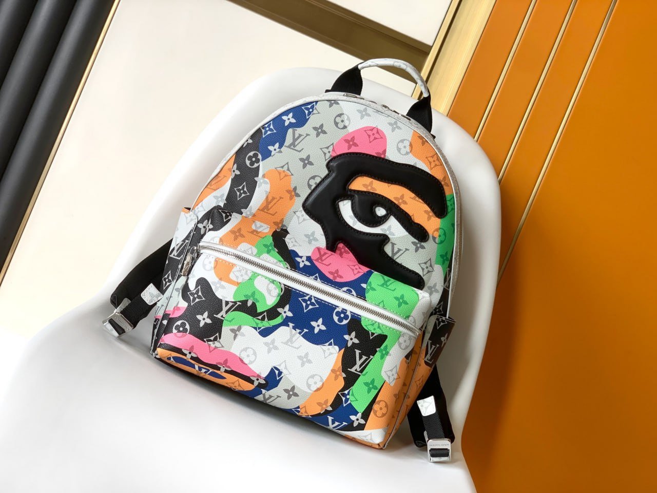 Louis Vuitton Graffiti Eye Print Backpack, Card Holder & Duffle Bag Collection