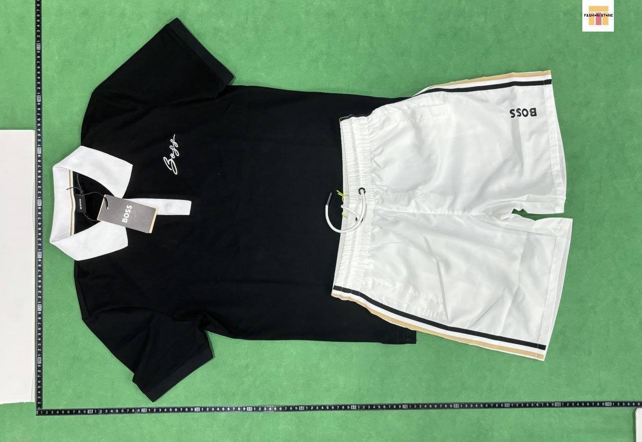 Boss Polo Shirt / Boss Shorts