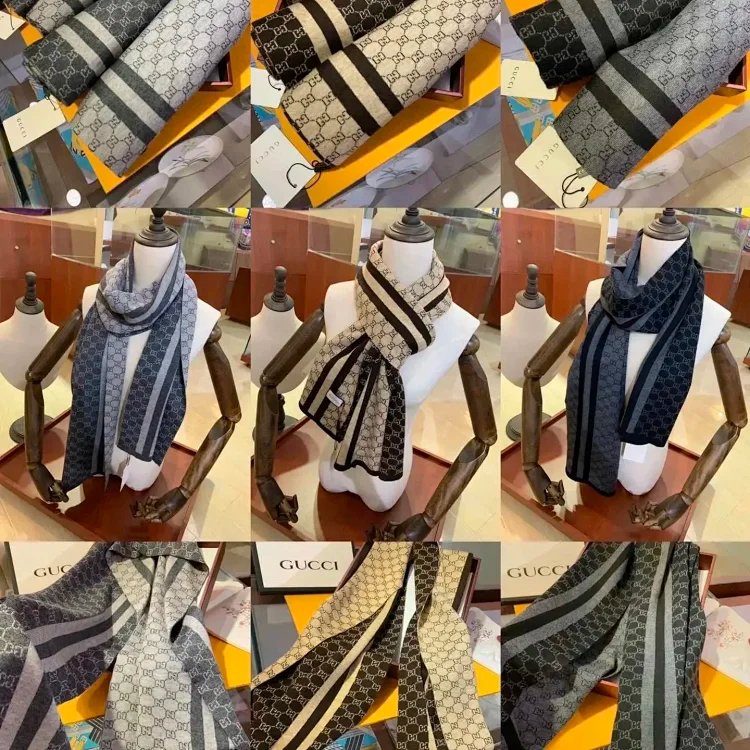 Gucci  men's scarf (15 style)  