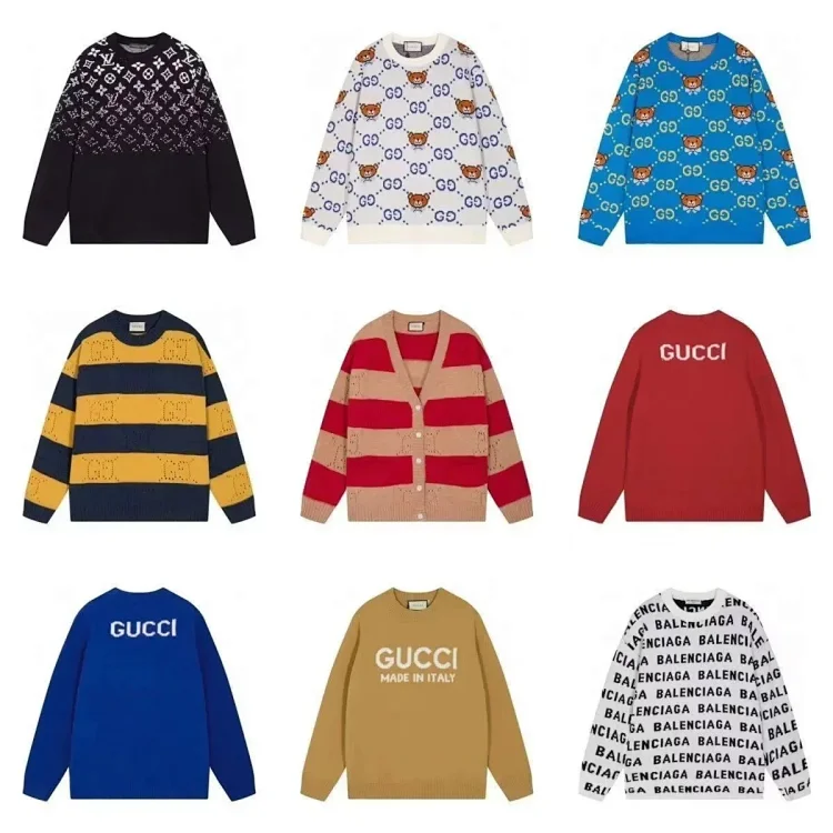 LV & Prada & Balenciaga & GUCHI wool sweater  (33 styles)
