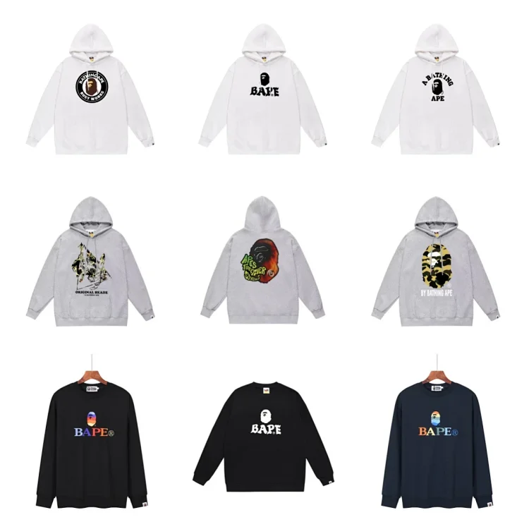 BAPE  Hoodies (37 styles)
