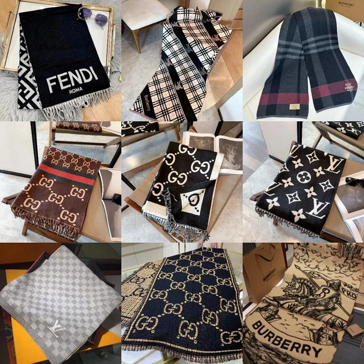Fendi & LV & Burberry & GUCHI scarf  (27 styles)