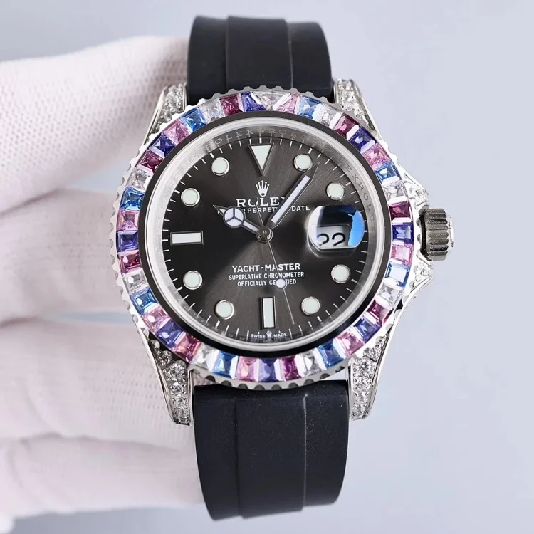 Rolex diamond mechanical watch (35 styles)