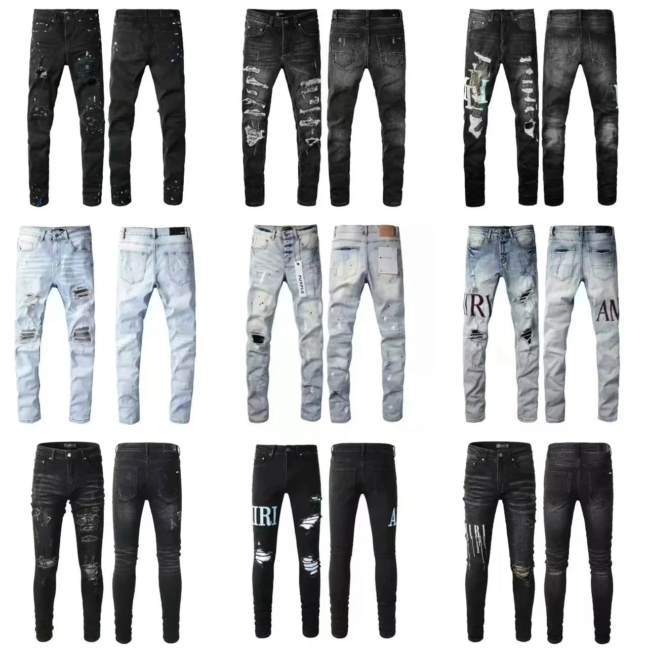 AMIRI classic jeans  (36 styles)