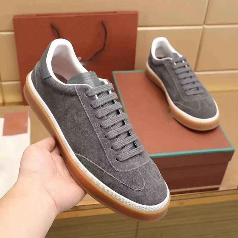 Loro piana men's leather shoes