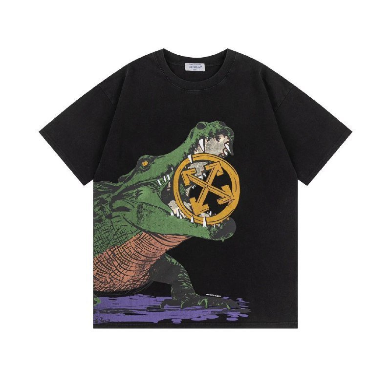 OFF White Crocodile Print T-Shirt [23 styles]