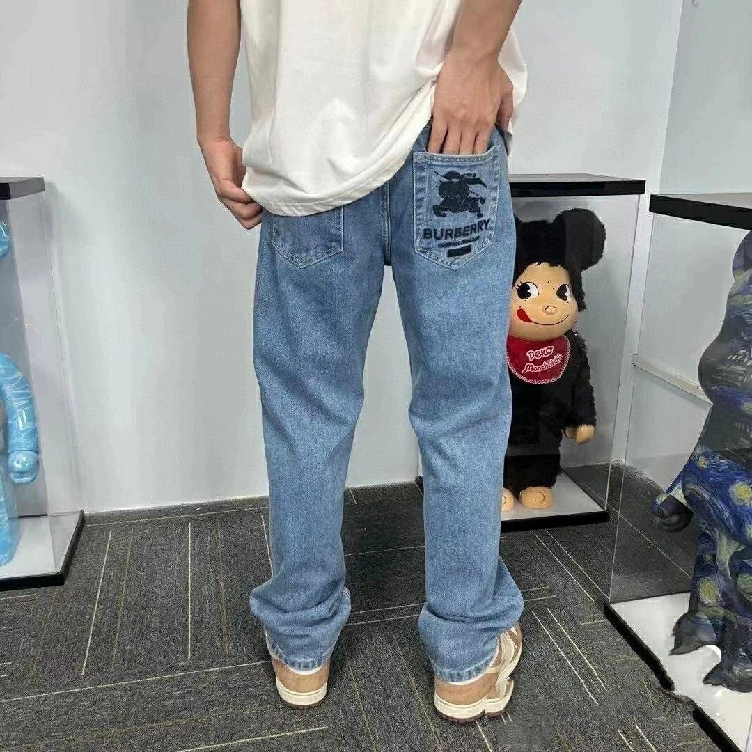 Burberry Equestrian Knight Logo Jeans [6 styles]