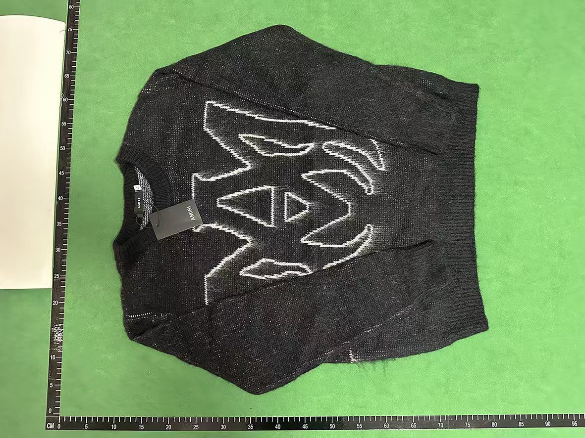 AMIRI Speckled Logo Knit Sweater [15 styles]