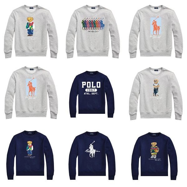 Polo Ralph Lauren Polo Bear Sweatshirts [28 styles]