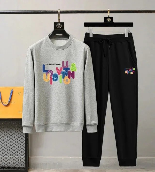 Luxury Brand Graphic Sweatshirt & Jogger Set [38 styles]
