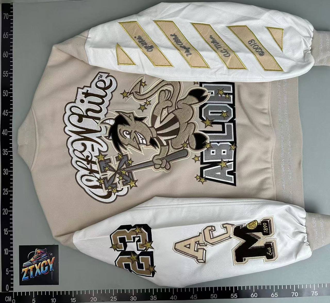 Off-White O'Logo Baseball Jacket