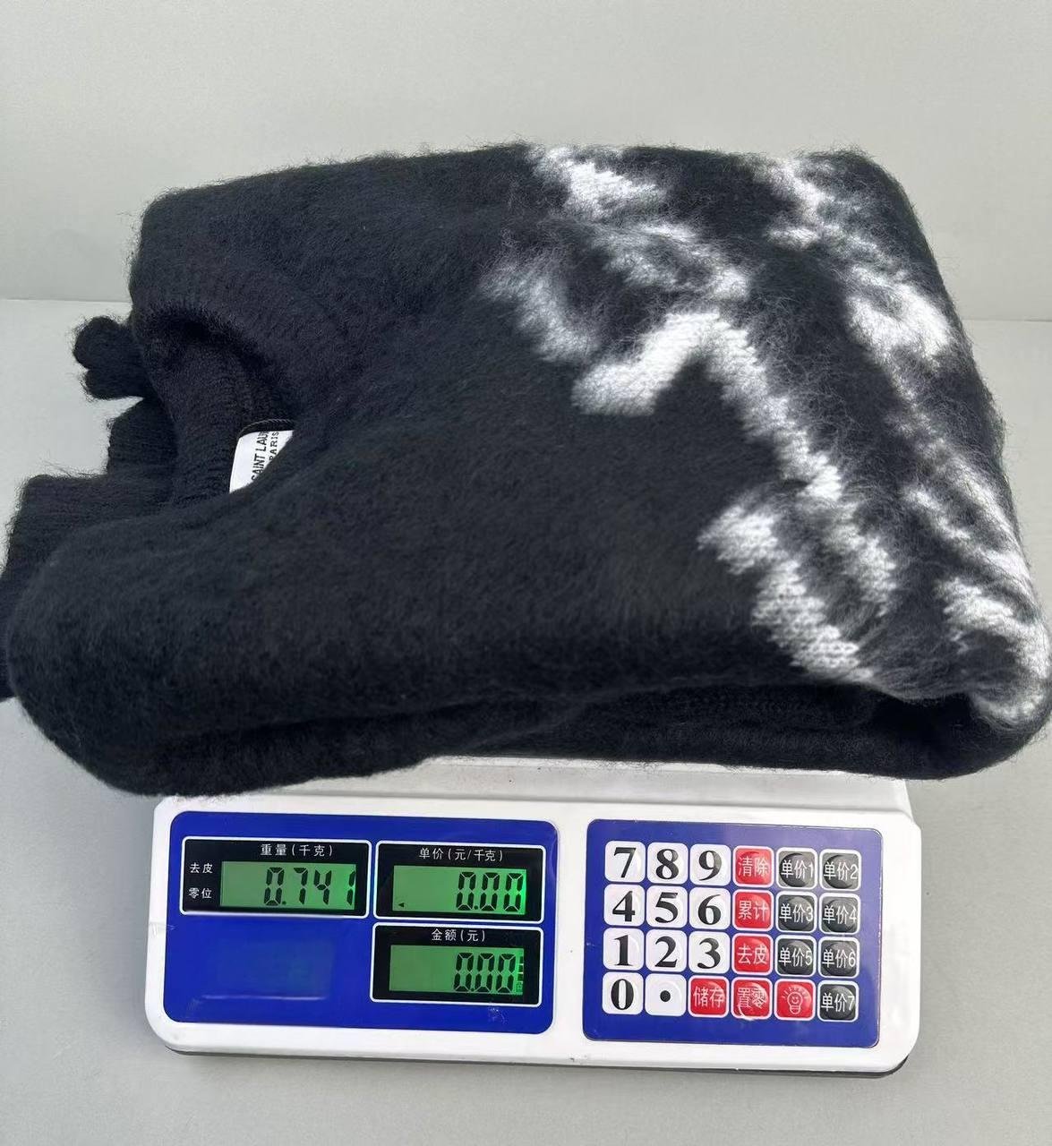 Saint Laurent Graffiti Knit Sweater