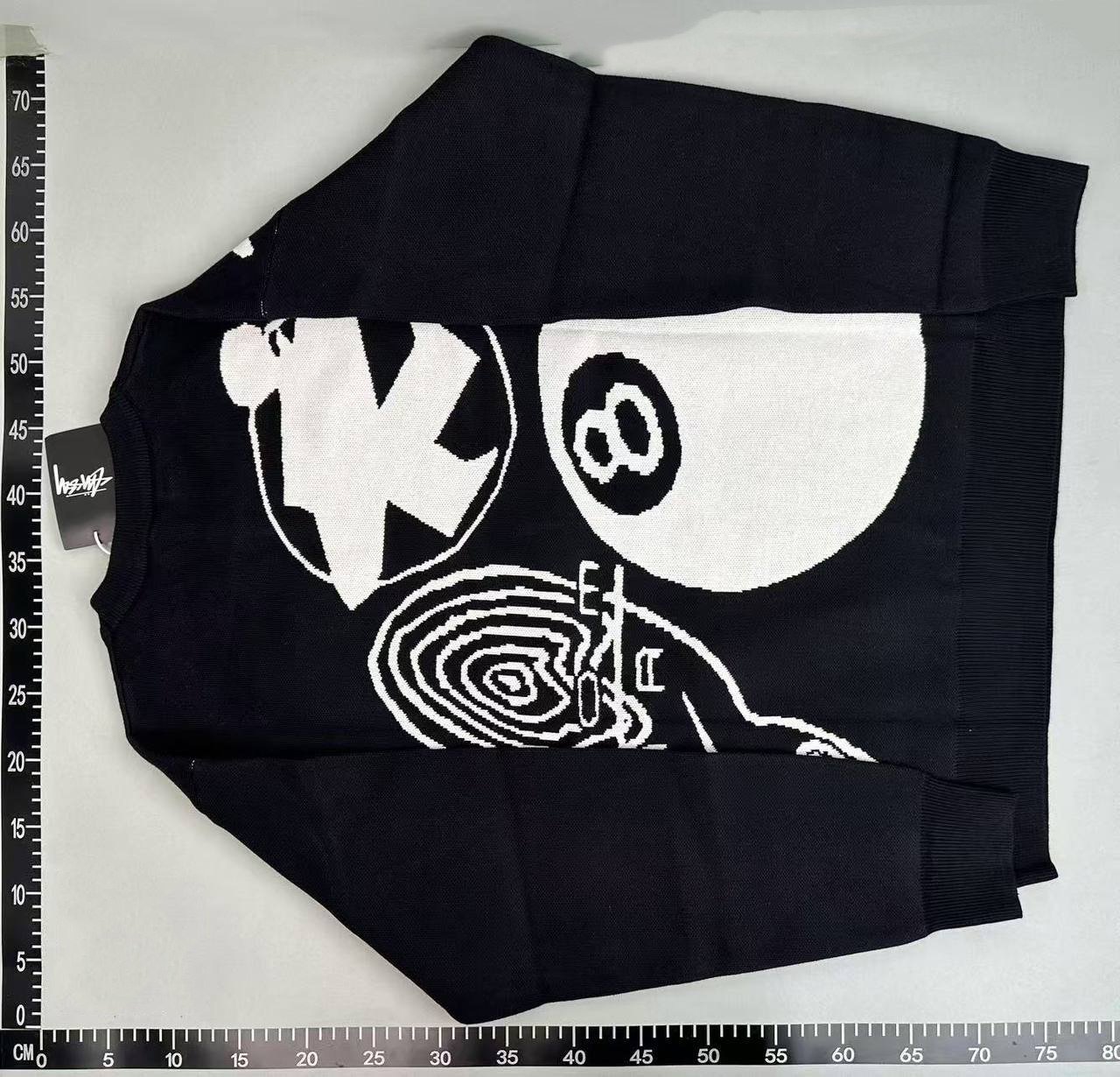 STUSSY Graffiti Dice Spiral Sweater [4 styles]