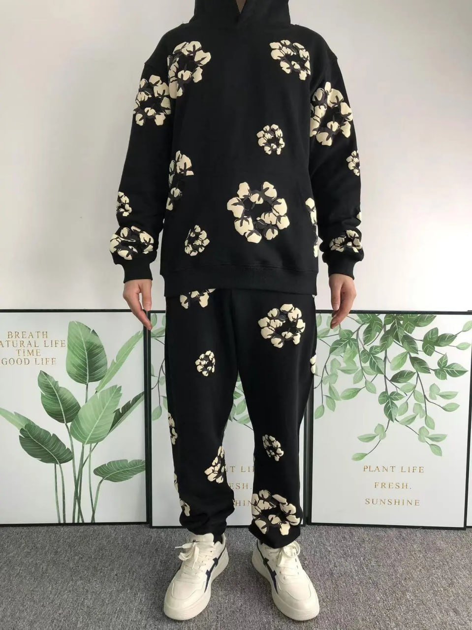 DENIM TEARS Floral Print Hoodie [35 styles]