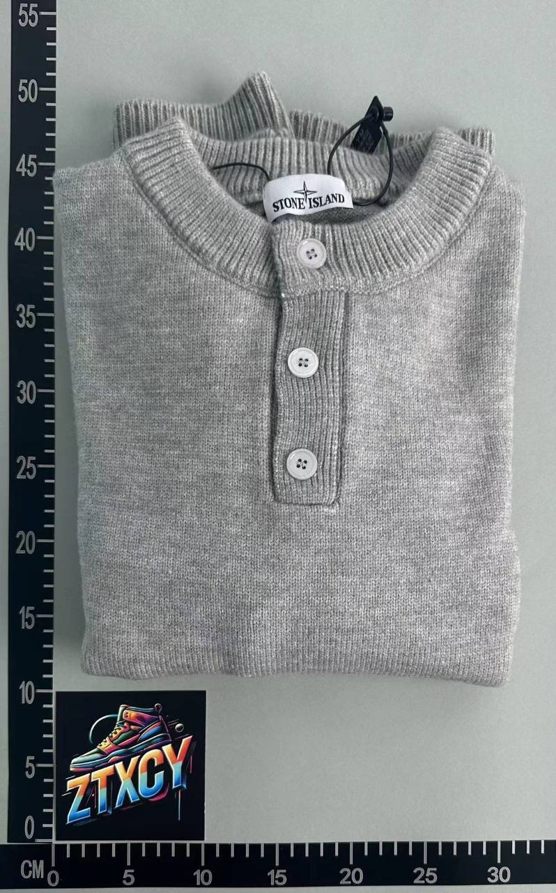 Stone Island Henley Sweater [3 styles]