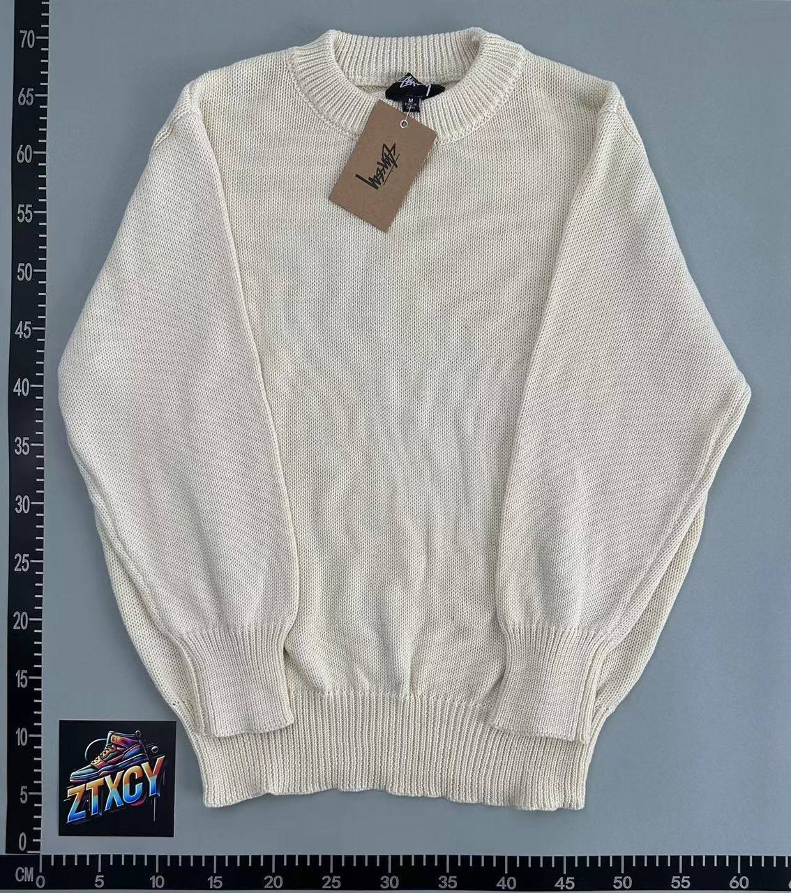 Stussy Ribbed Crewneck Sweater [2 styles]