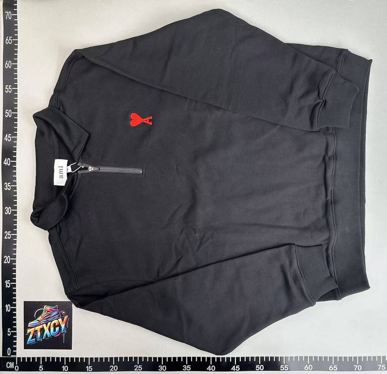 AMI Paris Heart Zip Sweater [3 styles]