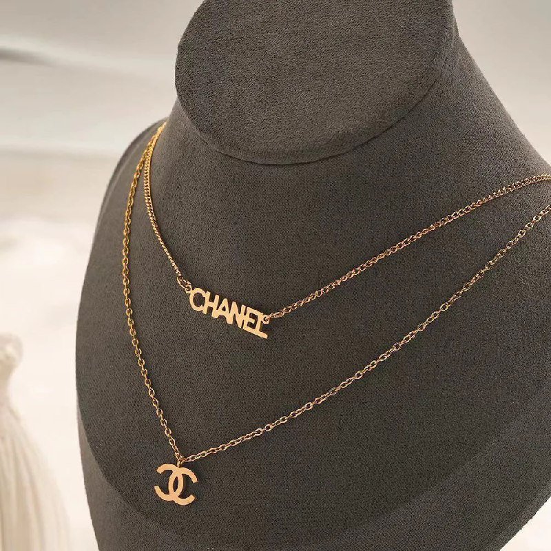 Chanel CC Logo Necklace [2 styles]