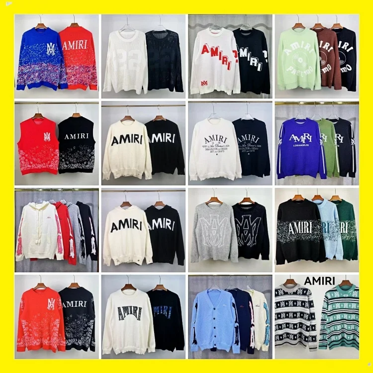 Amiri hoodie/McQueen sweater (40 styles)