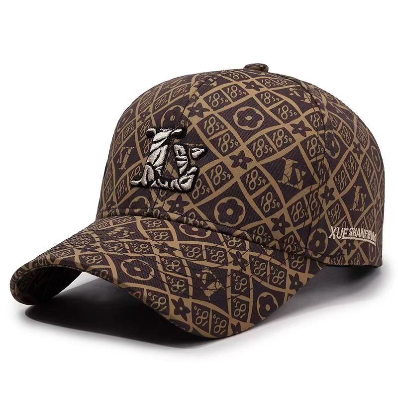 LV Monogram Canvas Baseball Cap [4 styles]