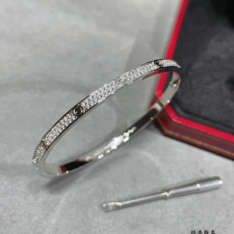 Cartier Love Narrow Full Diamond Bracelet [9 styles]