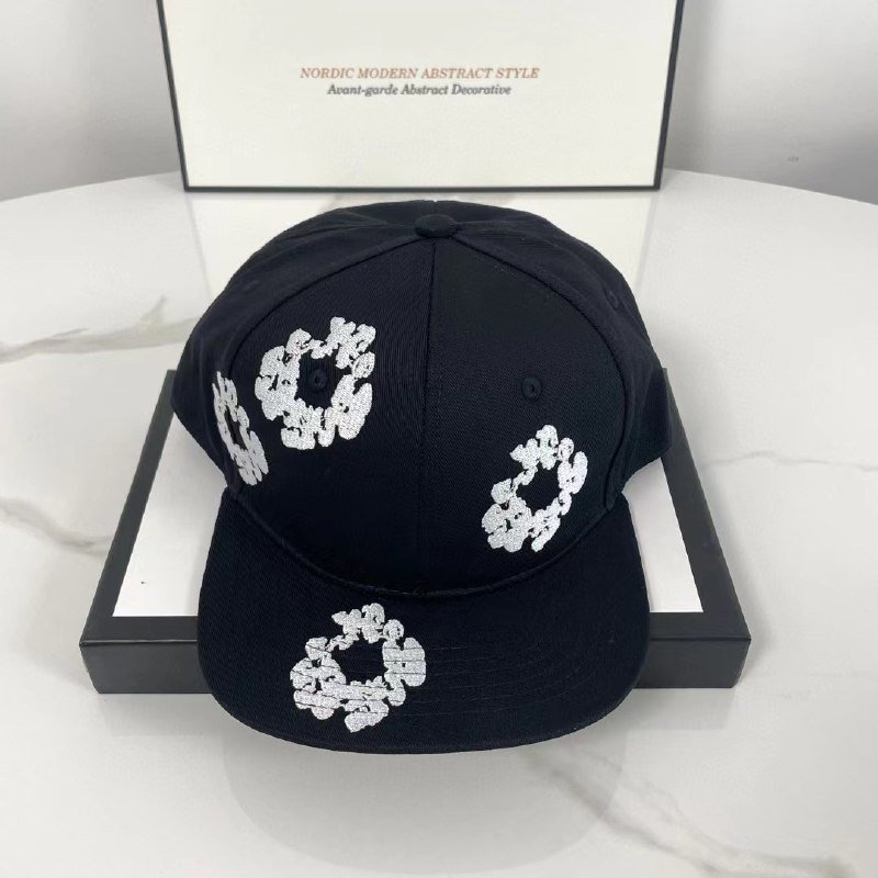 Denim Tears Wreath Print Cap [7 styles]