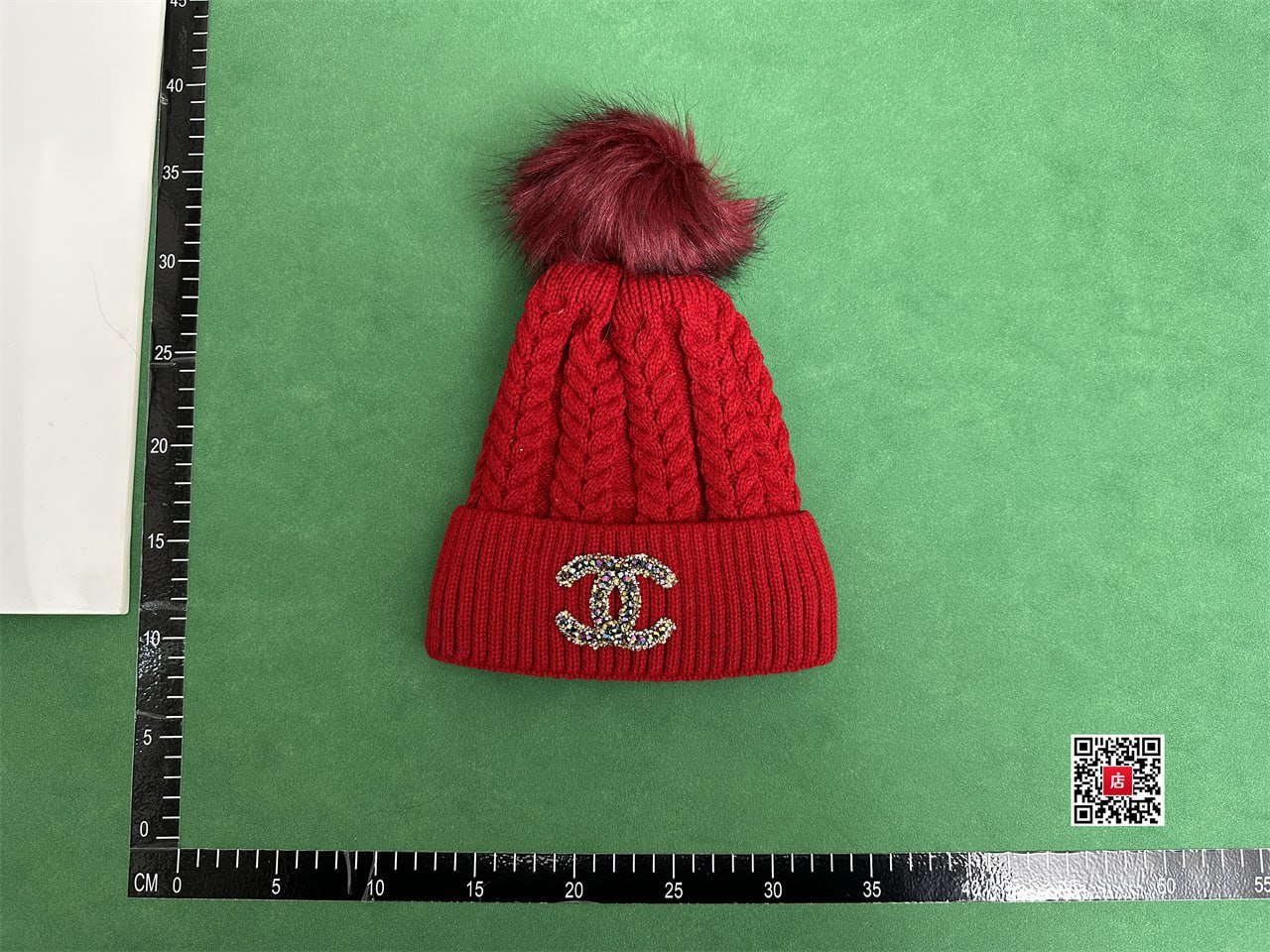 Chanel/Prada Cable Knit Beanie with Pom-Pom [40 styles]