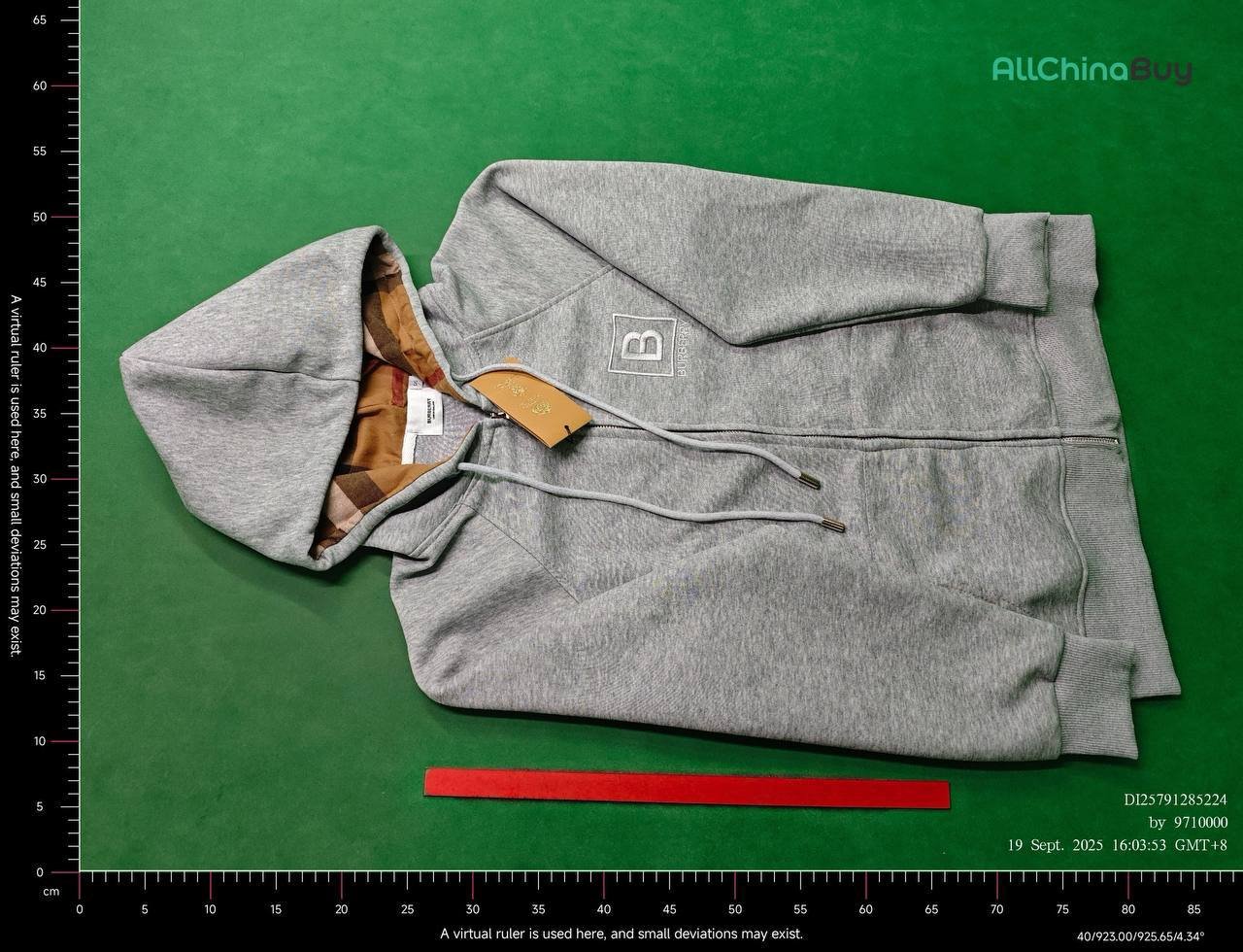 Burberry Monogram B Hoodie [2 styles]