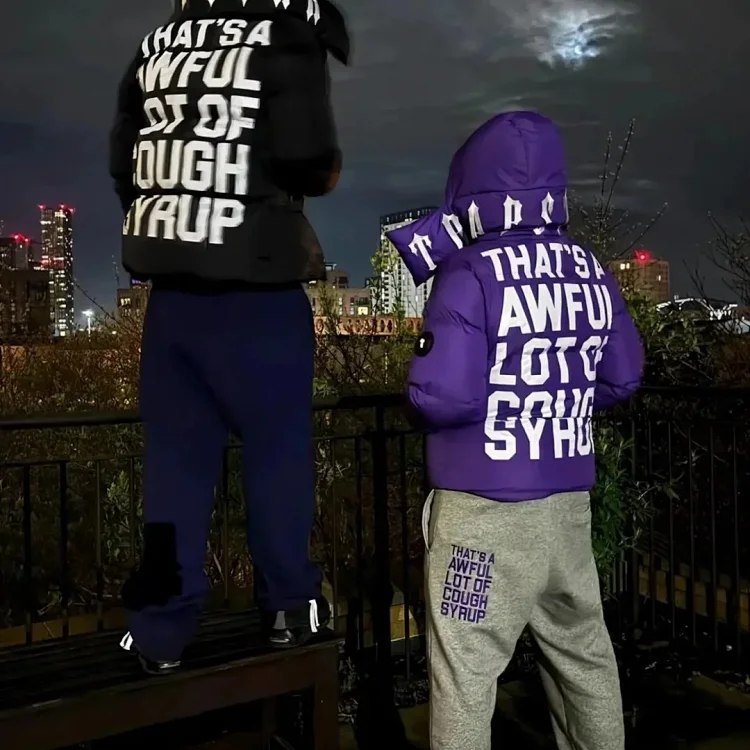 PSTAR THAT'S A AWFUL LOT OF COUGH SYRUP Down Jacket [25 styles]