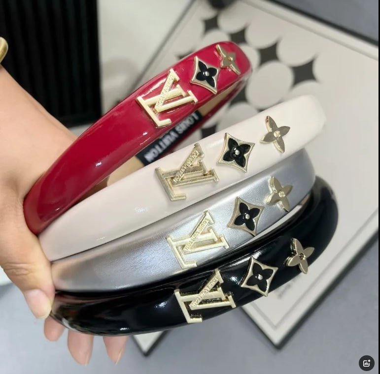 Louis Vuitton Monogram Flower Hairbands [6 styles]