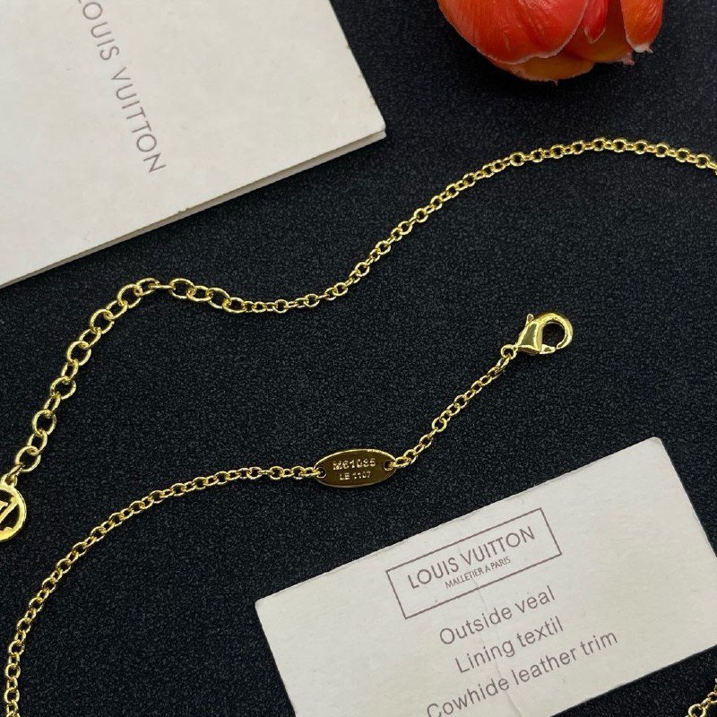 Louis Vuitton LV Flower Charm Necklace