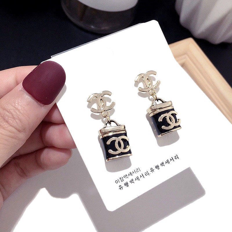 Chanel CC Bucket Earrings [2 styles]