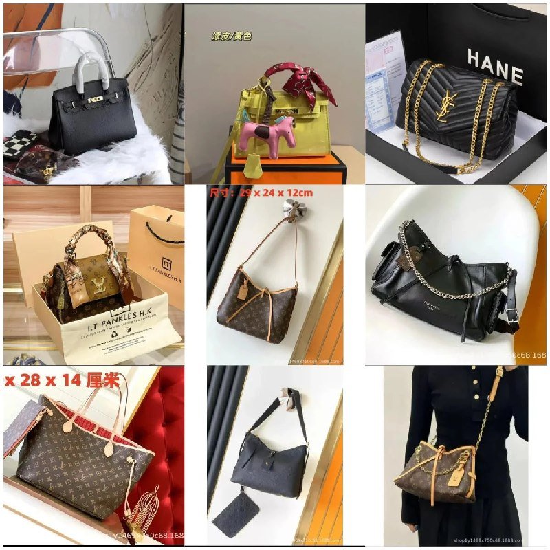 YSL SAINT LAURENT, Hermes, LV Louis Vuitton Handbag Crossbody Bag [40 styles]