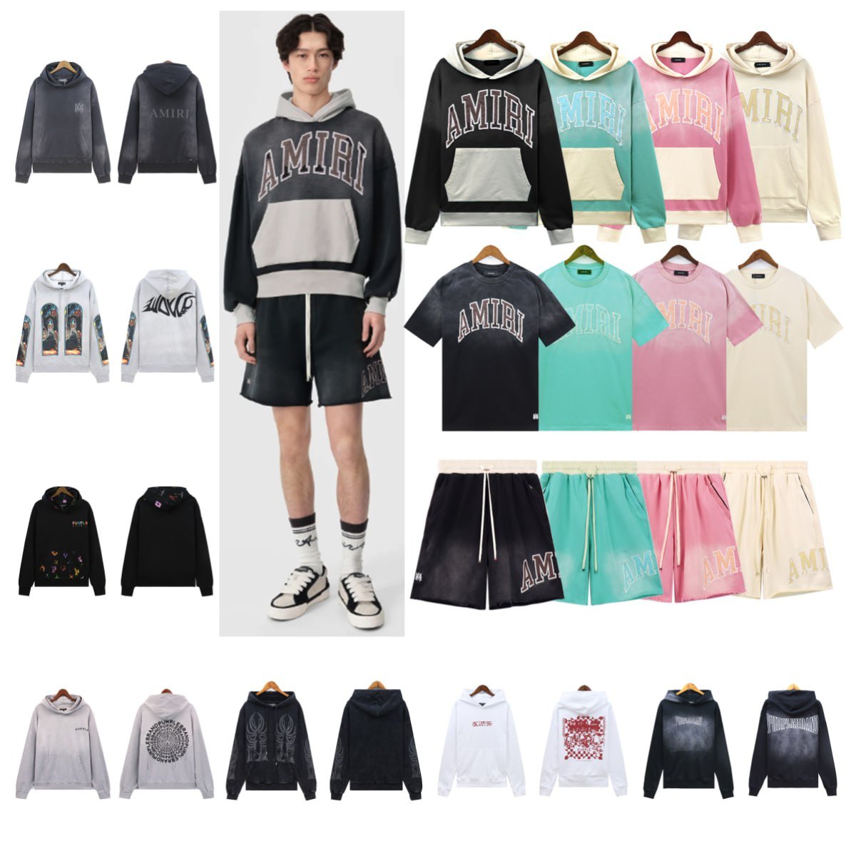 AMIRI Hoodies/Sweaters [39 styles]