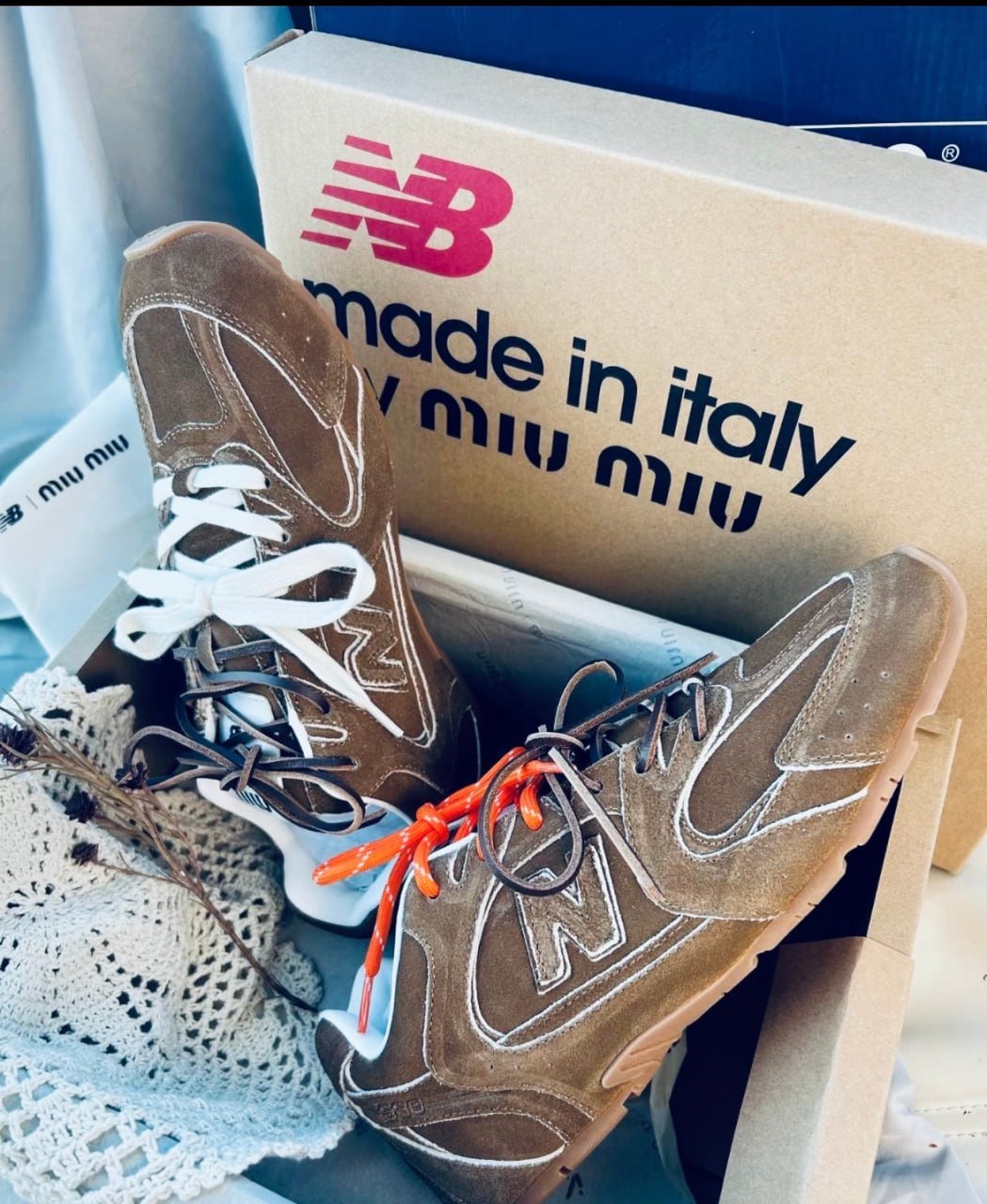 New Balance x Miu Miu MAYA Sneakers [4 styles]