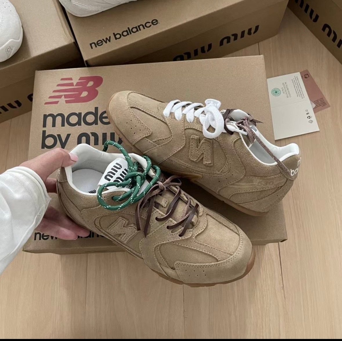 New Balance x Miu Miu MAYA Sneakers [4 styles]